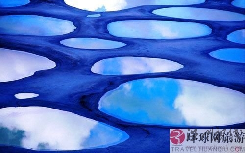 絕美奇觀：加拿大神秘斑點湖(組圖)