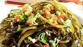 蔥油海帶 菜譜圖片