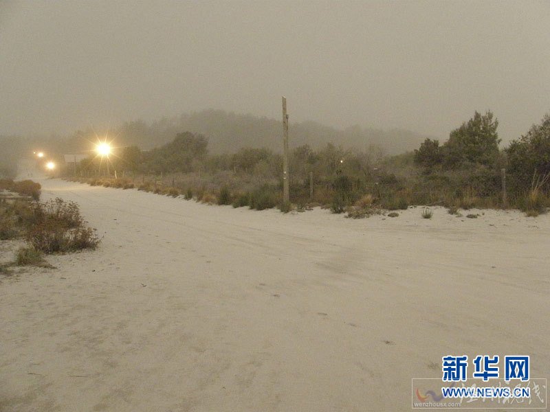 智利普耶韋火山噴發 濃煙、火山灰殃及鄰國