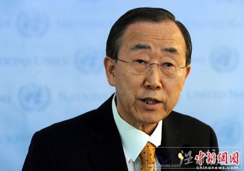 潘基文連任聯合國秘書長 引老子名言發表演說