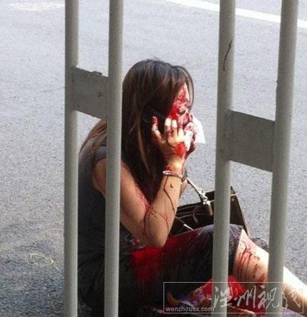 央視女記者