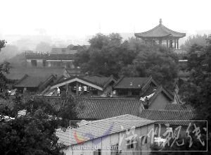 2011年8月，晉翼會館已建設完畢。曾一智 攝