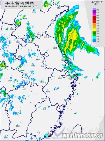 受“梅花”影響 華東沿海出現10～11級強風