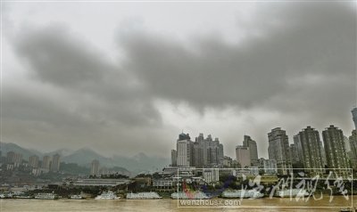 重慶降雨仍將持續 局地降暴雨