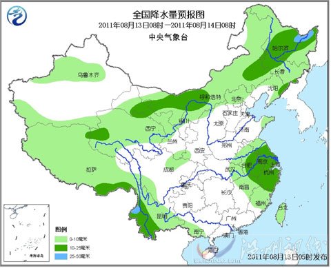 南方大范圍高溫再現 北方降雨增多氣溫降