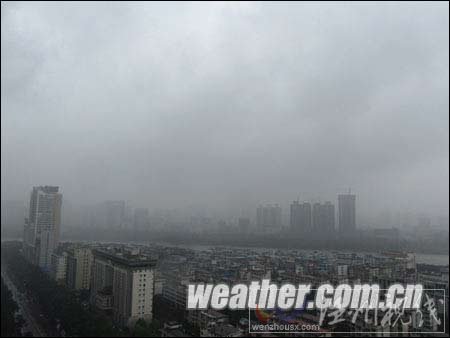 近期廣西南部多雨 高溫少雨仍占主角