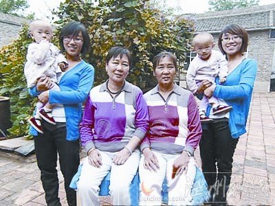 家族連續十代雙胞胎均為直系女性(組圖)