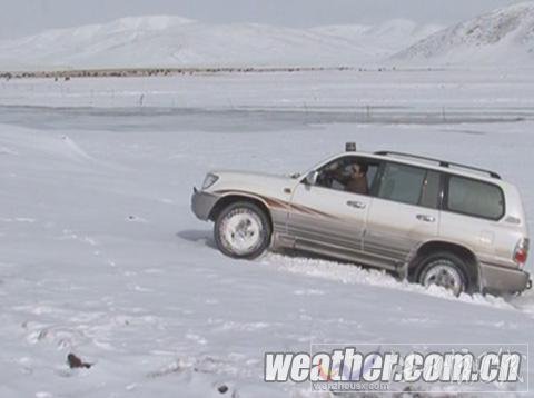青海甘德縣雪災持續 6個牧委會道路完全封閉