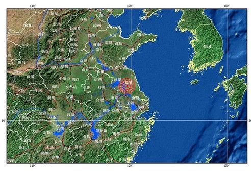 江蘇揚(yáng)州地震