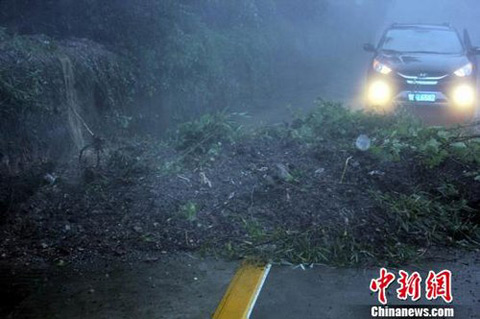 臺(tái)風(fēng)?？绊懡鲝]山 廬山景區(qū)關(guān)閉