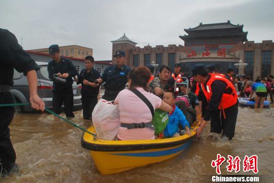 山海關(guān)大暴雨
