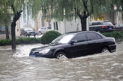 山東膠南大雨