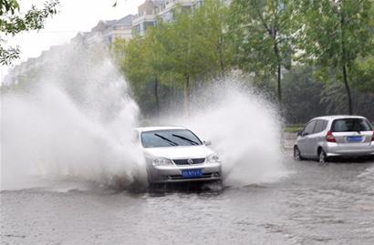 山東膠南大雨