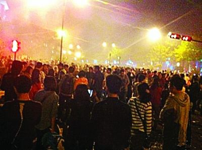 杭州煙花大會爆炸。