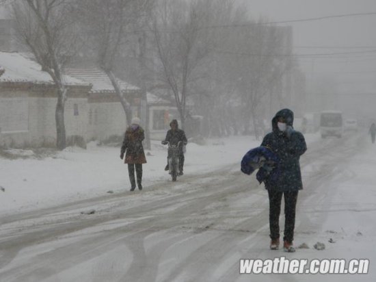 河北尚義大雪