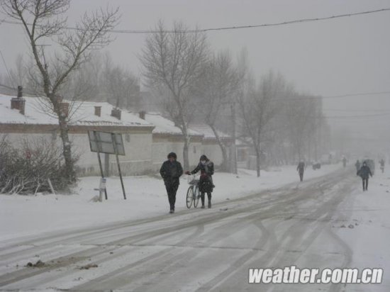 河北尚義大雪