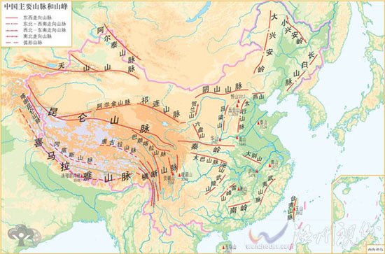 中國地震帶分布圖