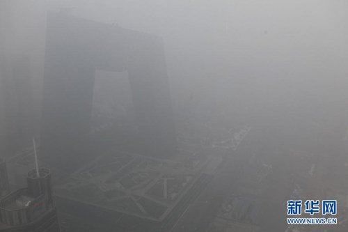 北京持續霧霾天氣