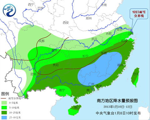 南方新一輪低溫雨雪天氣來襲 警惕疊加效應危害