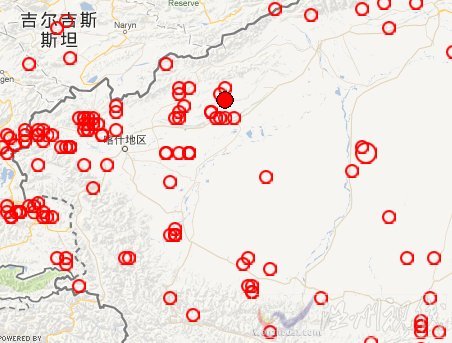 新疆柯坪縣地震