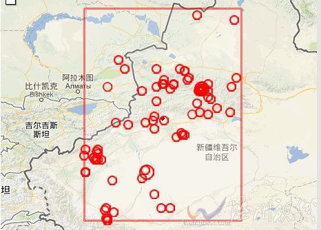 新疆拜城縣地震