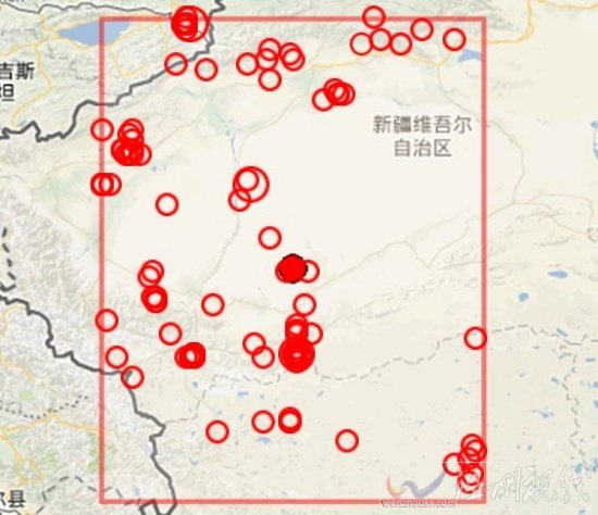 新疆民豐縣地震