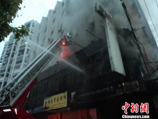 廣西梧州市火災(zāi)現(xiàn)場(chǎng)