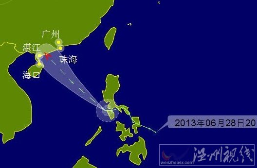 臺(tái)風(fēng)溫比亞路徑