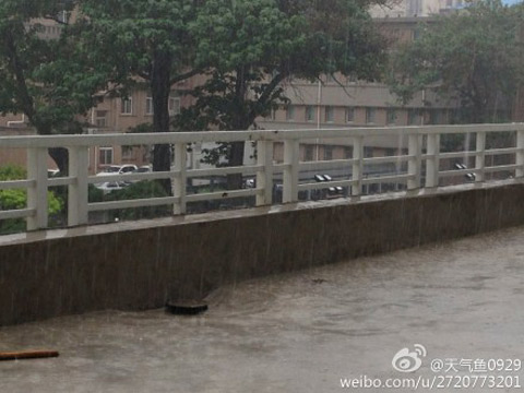 北京8日暴雨 未來幾天有持續降雨