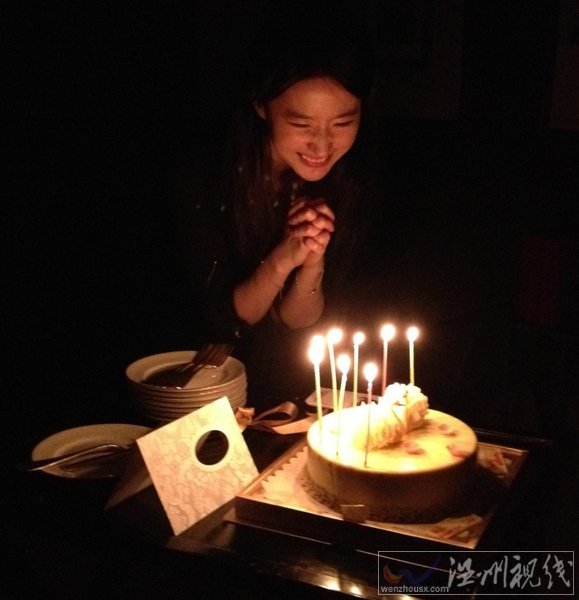 劉亦菲26歲生日照片