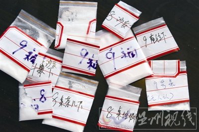 警方查獲的毒品圖片