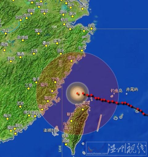 臺(tái)風(fēng)潭美登陸對(duì)浙江杭州影響有限