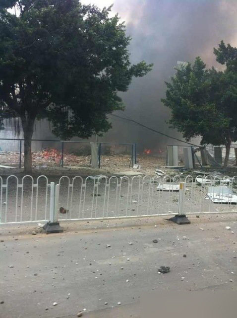 廣州白云區爆炸