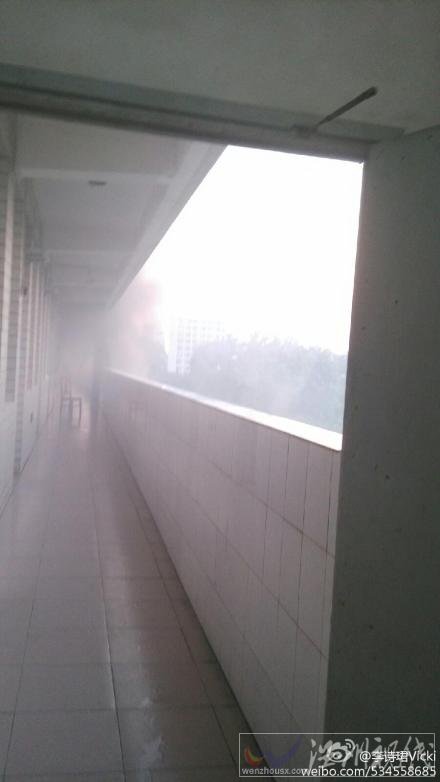 海南師范大學(xué)女寢火災(zāi)圖片