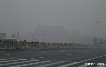 北京10月6日空氣質量極差 所有監測點為最嚴重六級污染