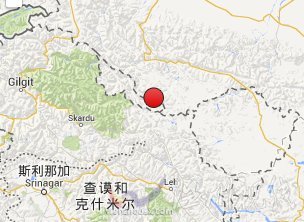 克什米爾地震
