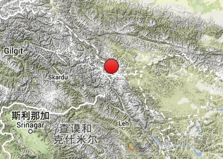 克什米爾地震