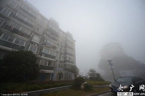 江蘇霧霾天氣