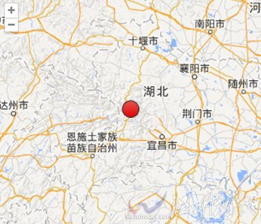 湖北巴東縣地震