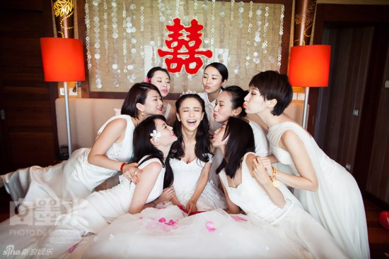 佟麗婭陳思成婚禮在大溪地舉行 一開始就奔著結婚去