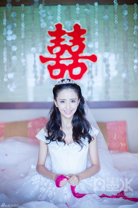 佟麗婭陳思成婚禮在大溪地舉行 一開始就奔著結婚去