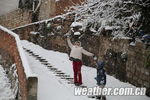 貴州大雪封路