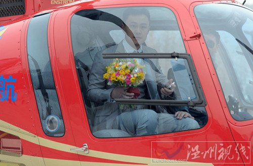 重慶直升機(jī)求婚