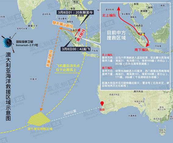 美軍機(jī)發(fā)現(xiàn)雷達(dá)回波和馬航失蹤飛機(jī)無關(guān)
