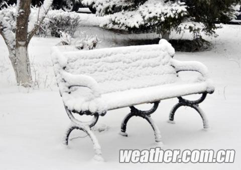 昨天開始遼寧東部大部分地區下雪，沈陽有大雪