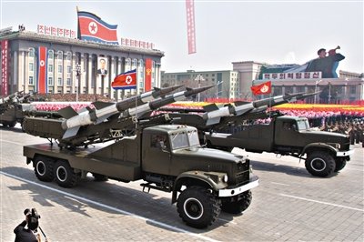 朝鮮發射4枚導彈