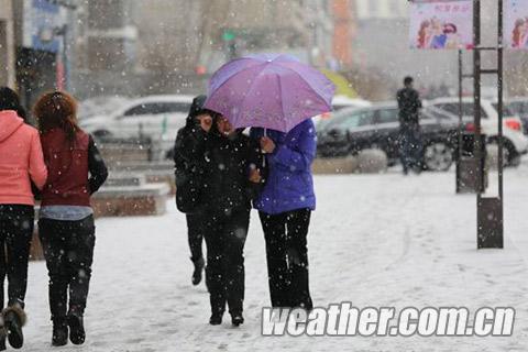 黑龍江暴雪