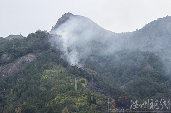 下烘頭村發生山火