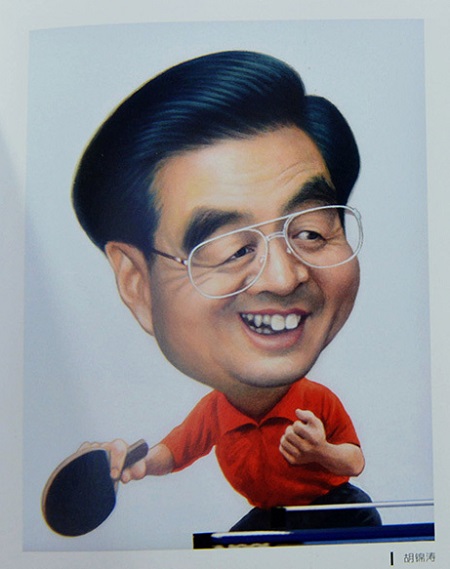 新中國(guó)五代領(lǐng)導(dǎo)人漫畫像在杭州國(guó)際動(dòng)漫展展出