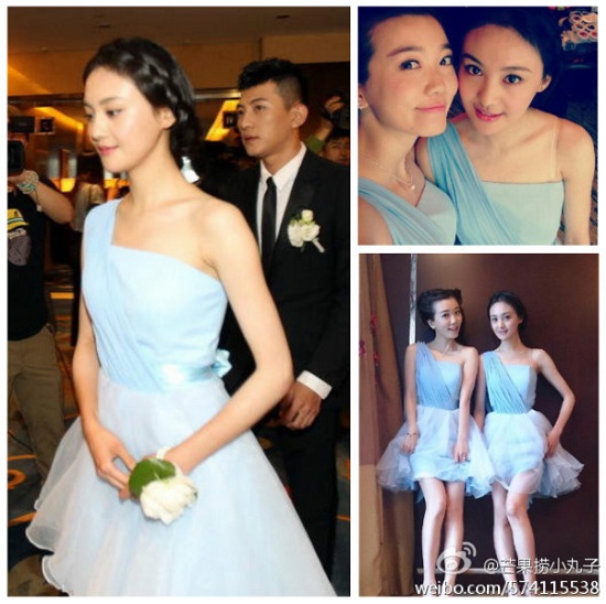 鄭爽當謝楠伴娘 吳京謝楠婚禮伴娘是鄭爽于莎莎
